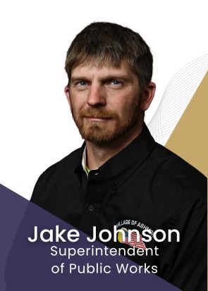 Jake Johnson, Superintendent of Public Works