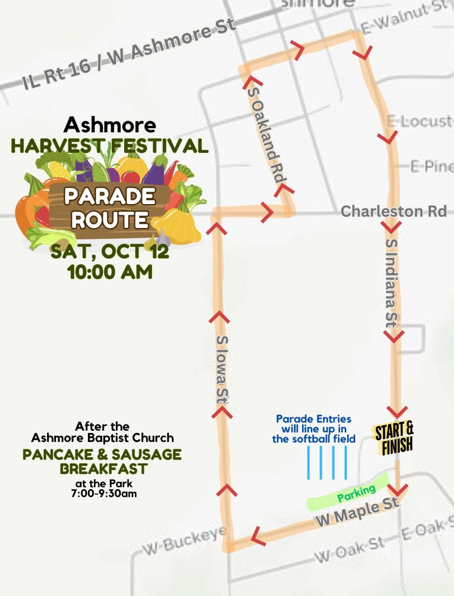 2024 Harvest Festival Parade Route