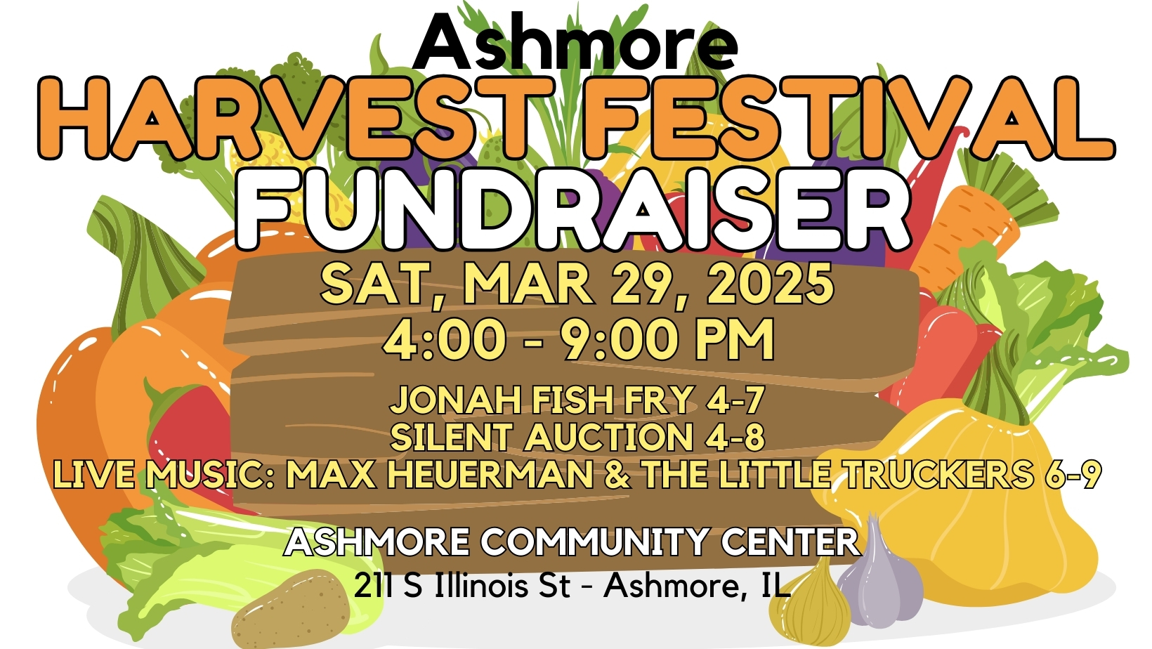 festival fundraiser Saturday march 29 at 4pm at the community center